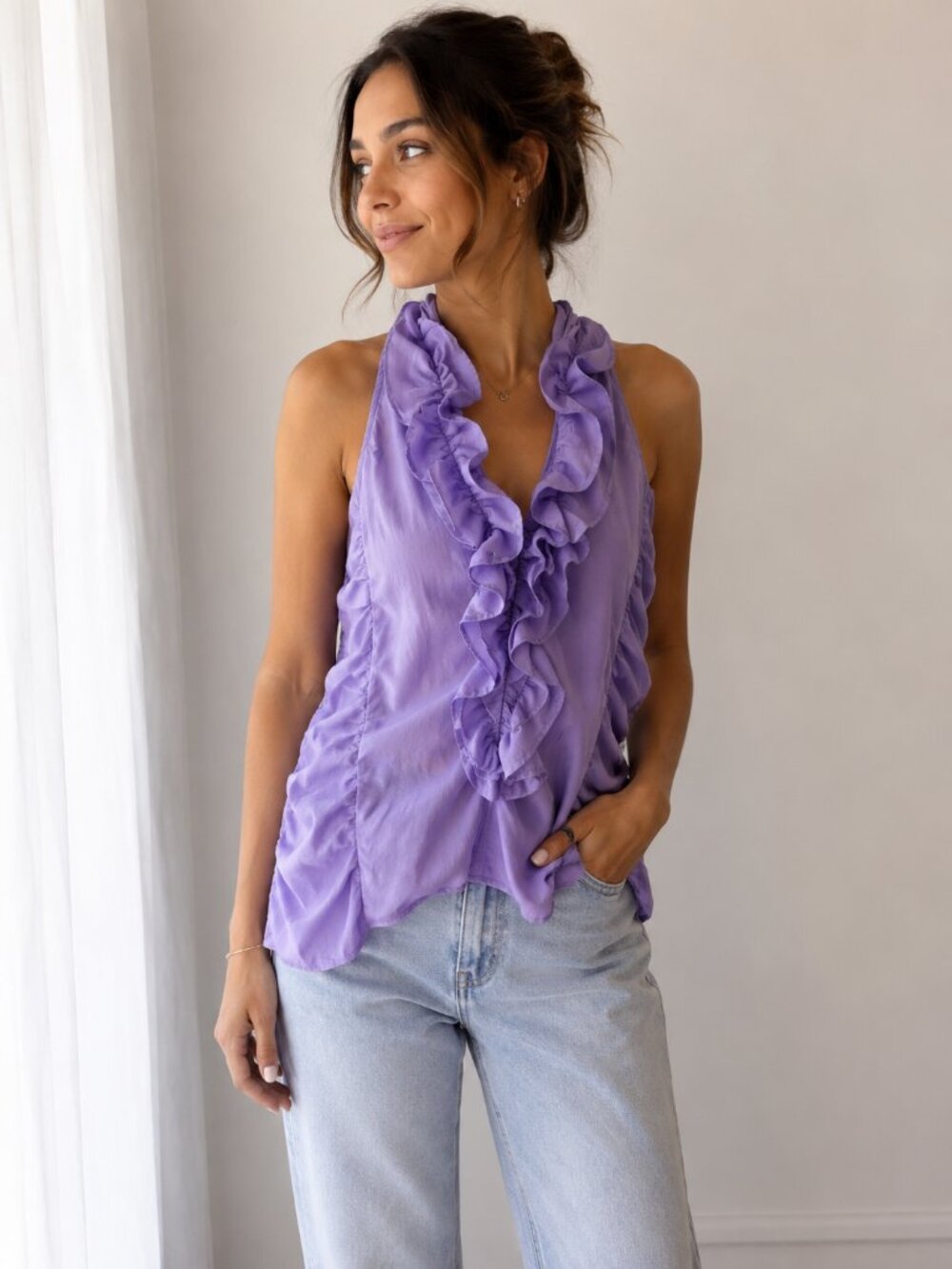 top  violet , medium